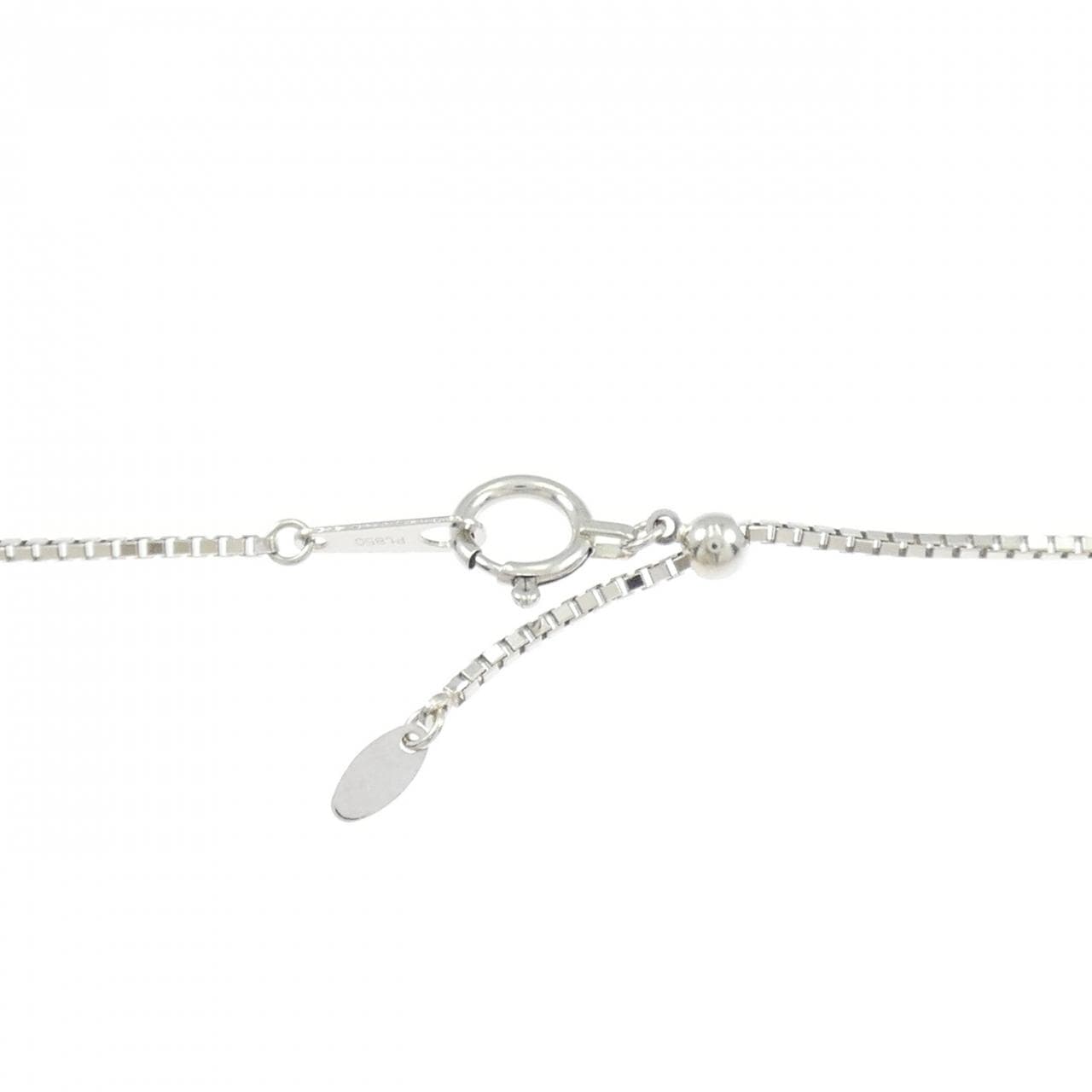 PT900/PT850 ダイヤモンド ネックレス 0.893CT F VVS2 ペアシェイプ