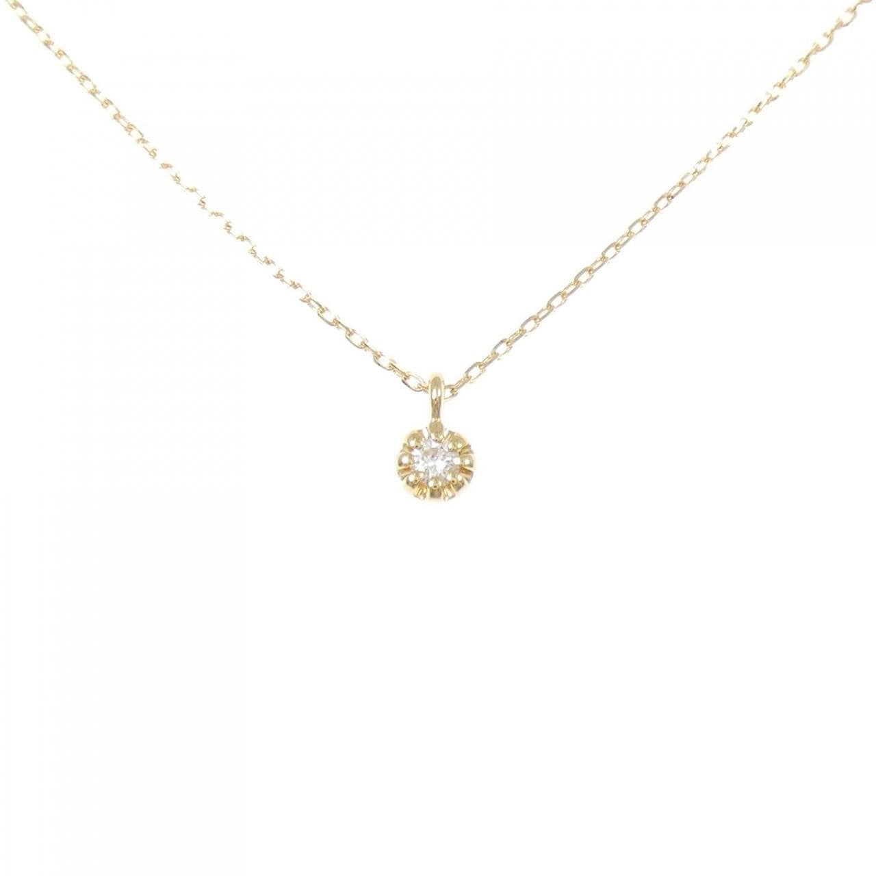 エテ ダイヤモンド ネックレス 0.04CT