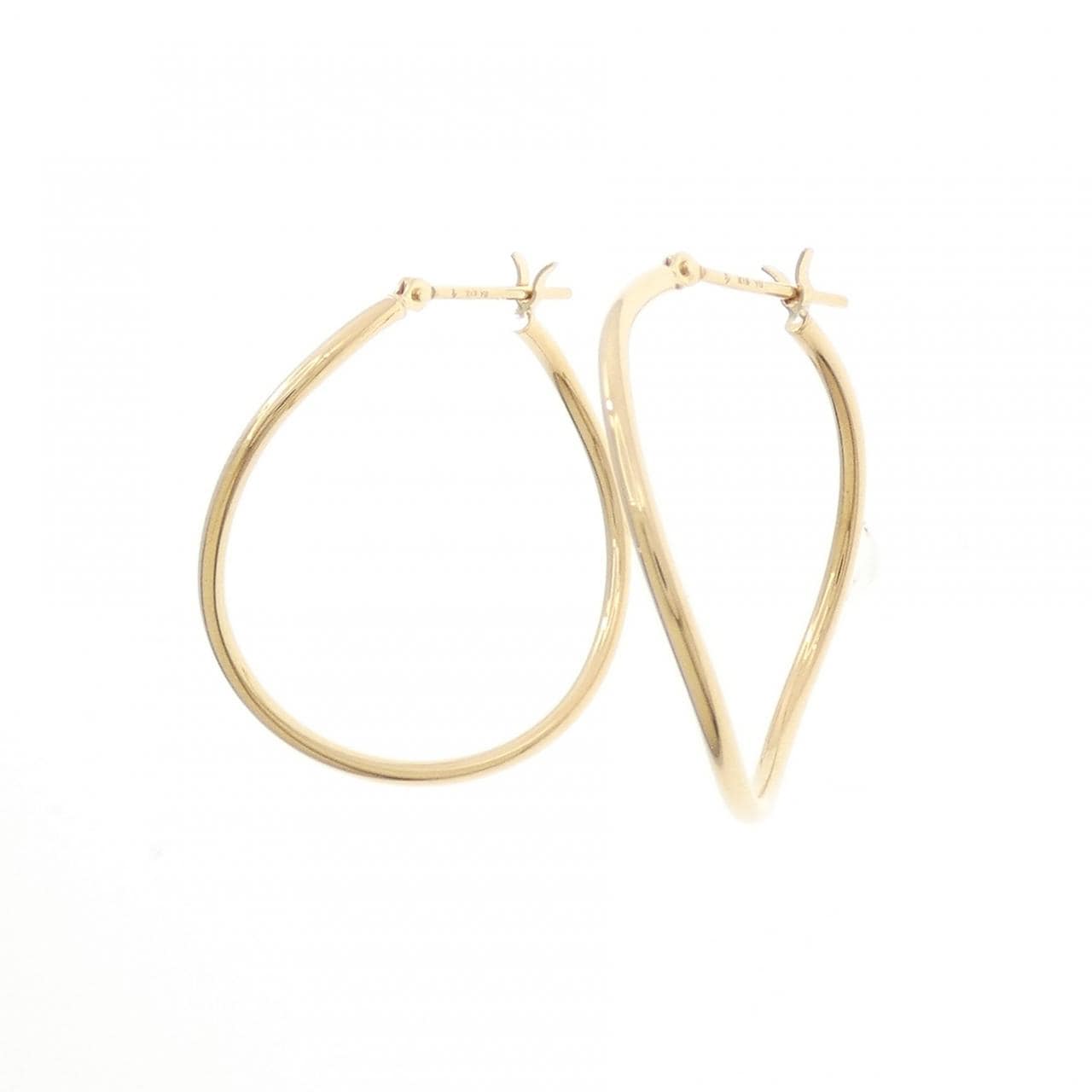 ポンテヴェキオ K18YG ピアス