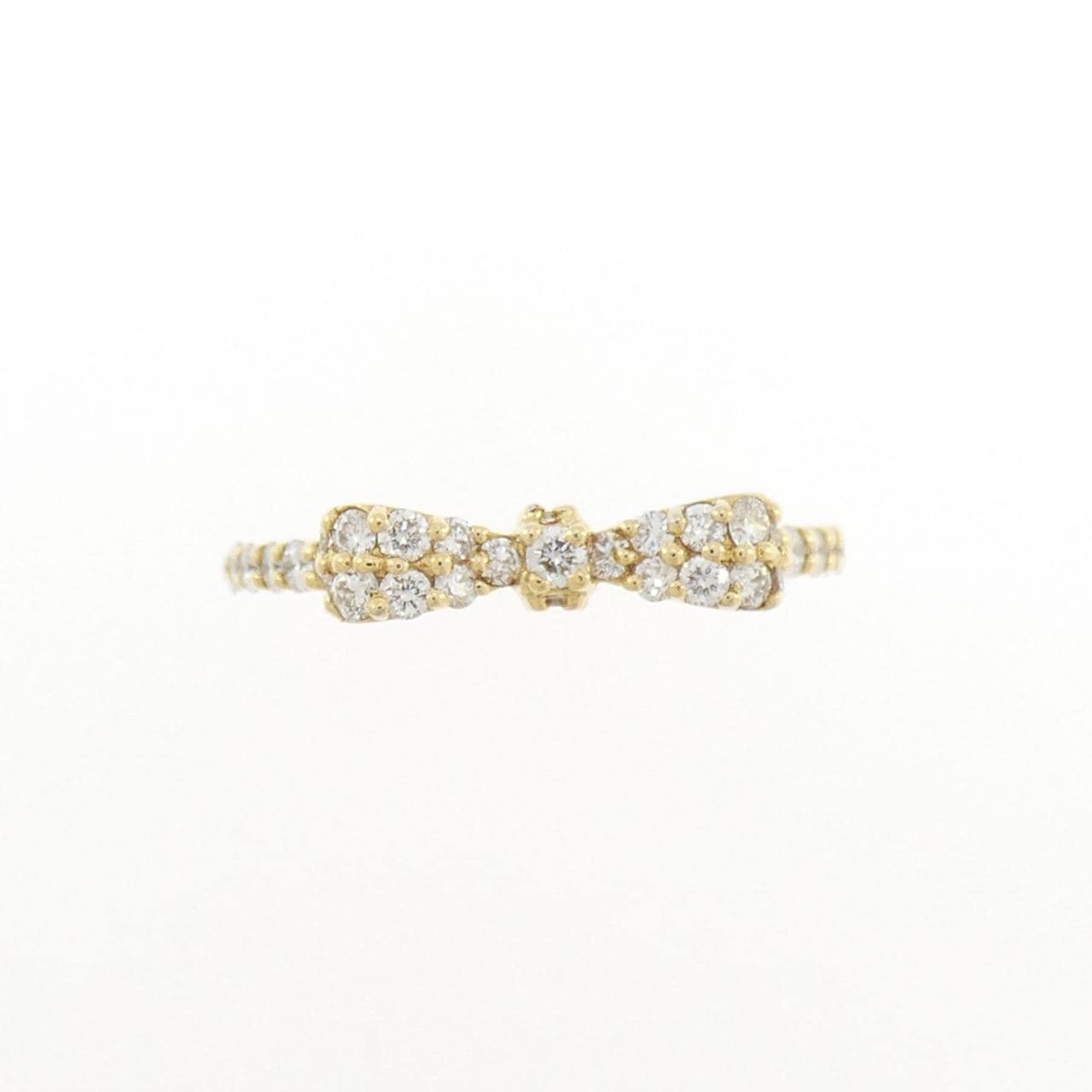 ポンテヴェキオ リボン リング 0.35CT