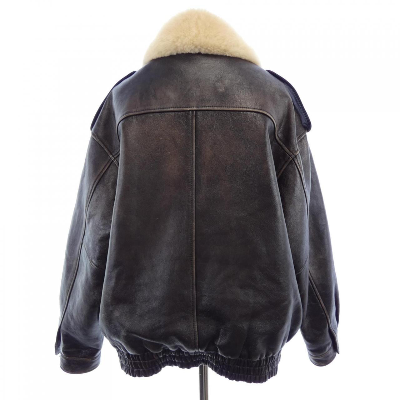 ミュウミュウ MIU MIU MPV901 SOOO 1134 レザージャケット