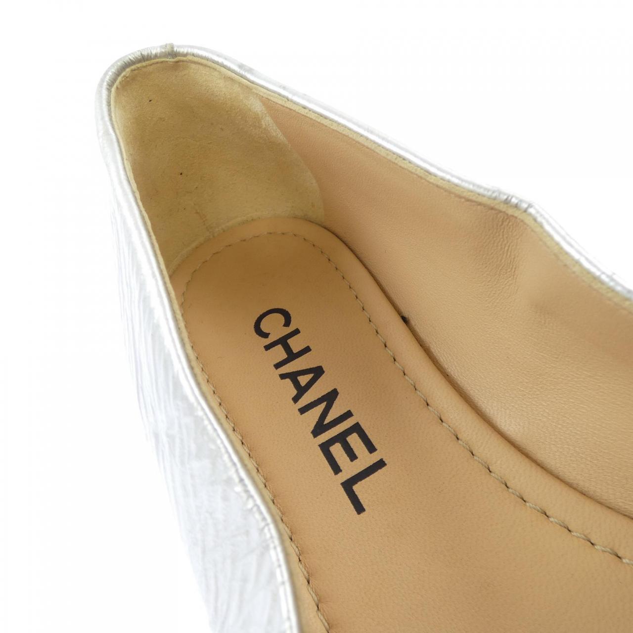 シャネル CHANEL G34609 フラットシューズ