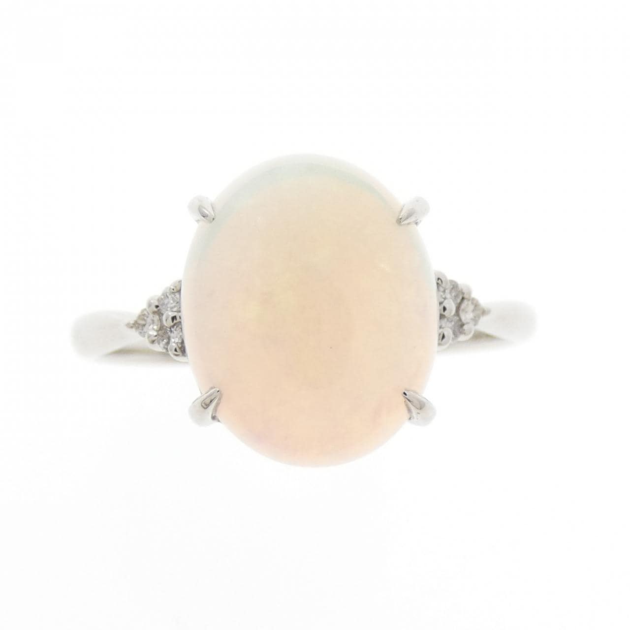 PT950 OPAL Ring 2.00CT