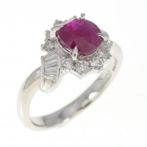 PT900 ルビー リング 1.14CT
