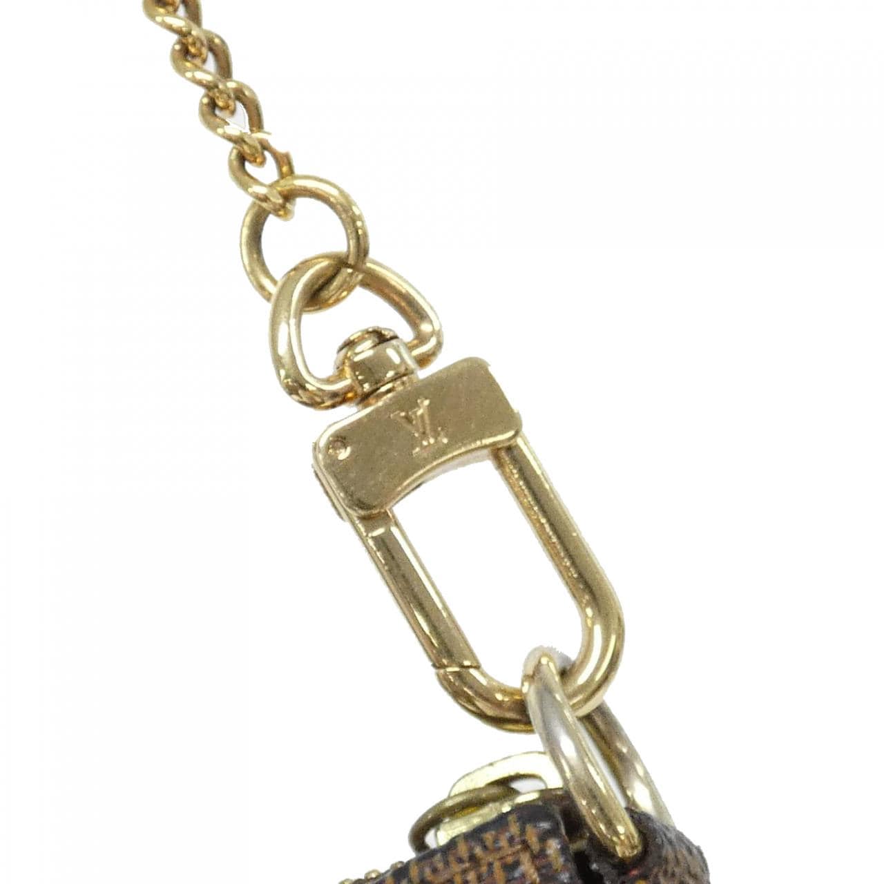 ルイヴィトン ダミエ ミニ ポシェット アクセソワール N58009 アクセサリーポーチ