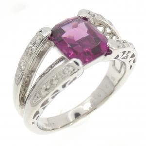 PT900 ガーネット リング 2.16CT