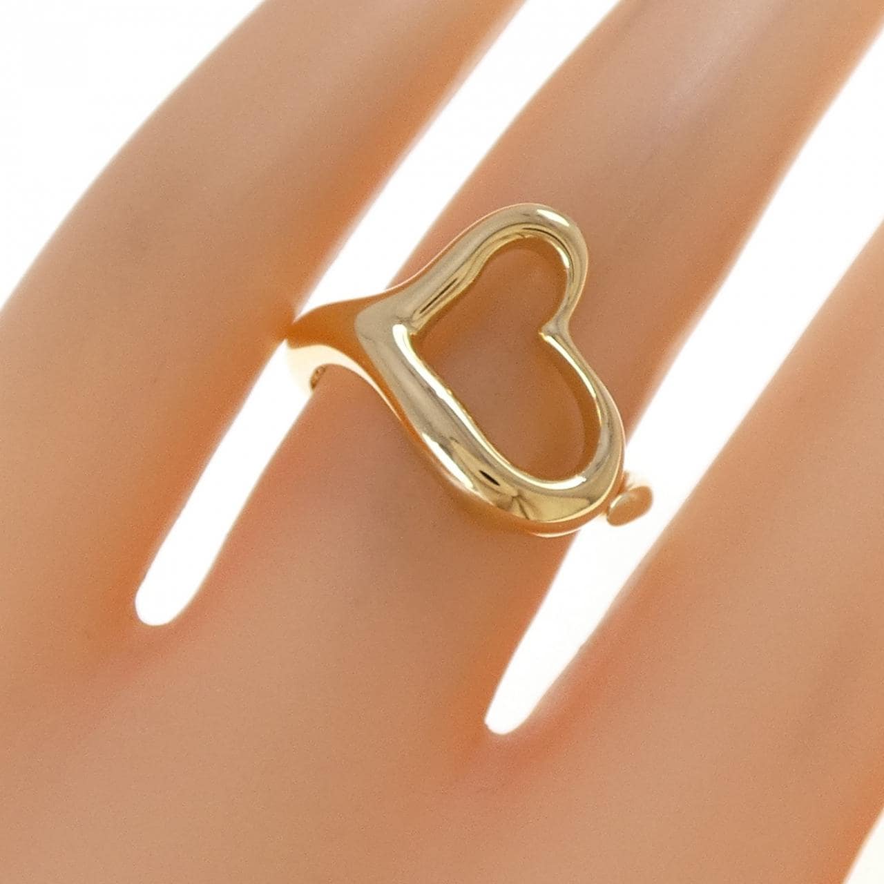 ティファニー オープンハート リング