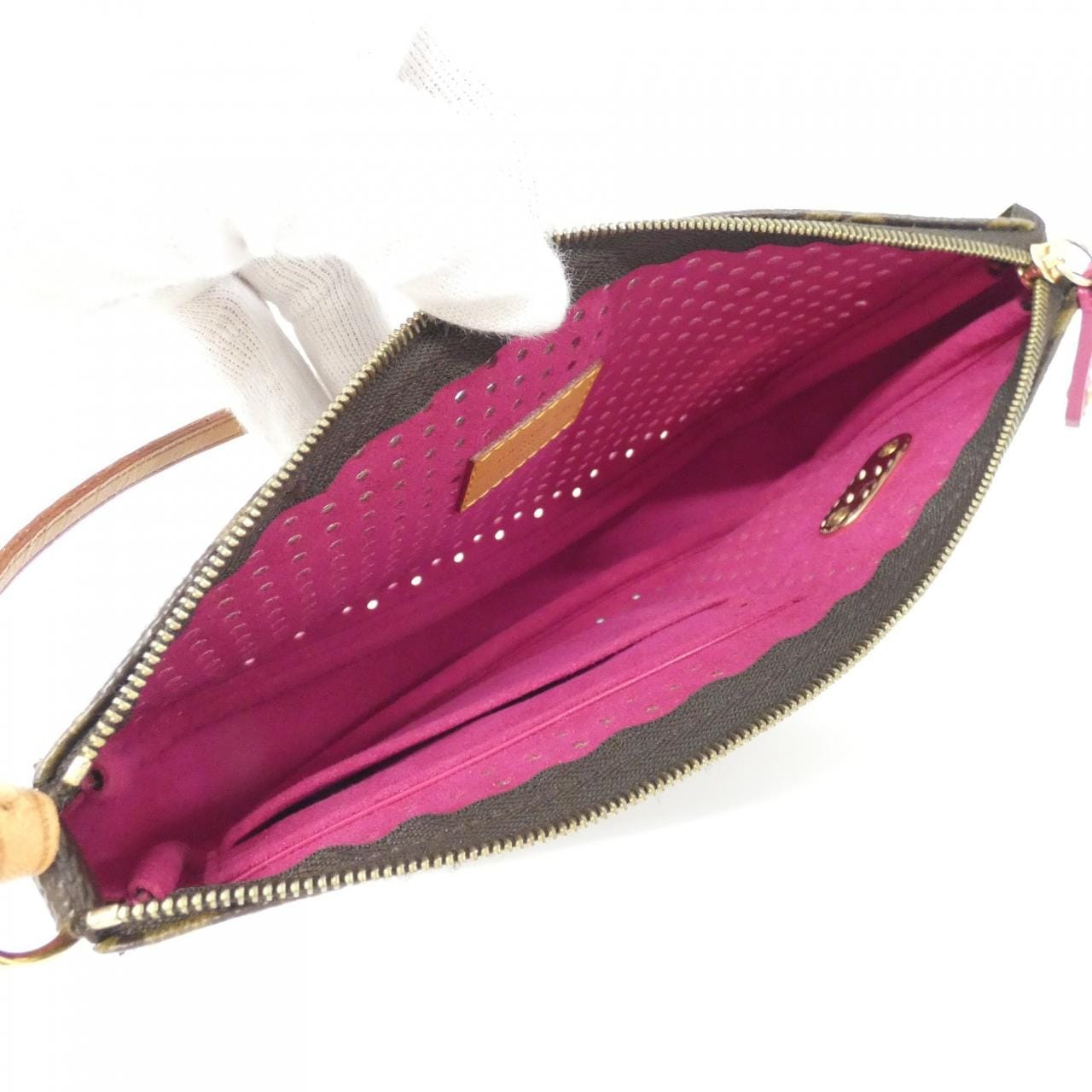LOUIS VUITTON Monogram Perforated Pochette Accessory M95183 Accessory Pouch