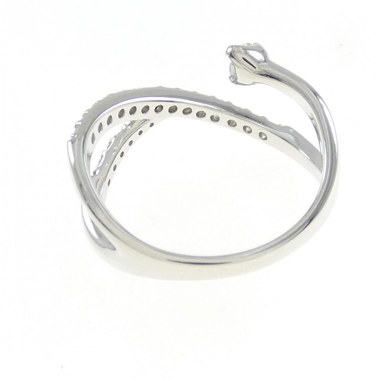 PT950 ダイヤモンド リング 0.101CT
