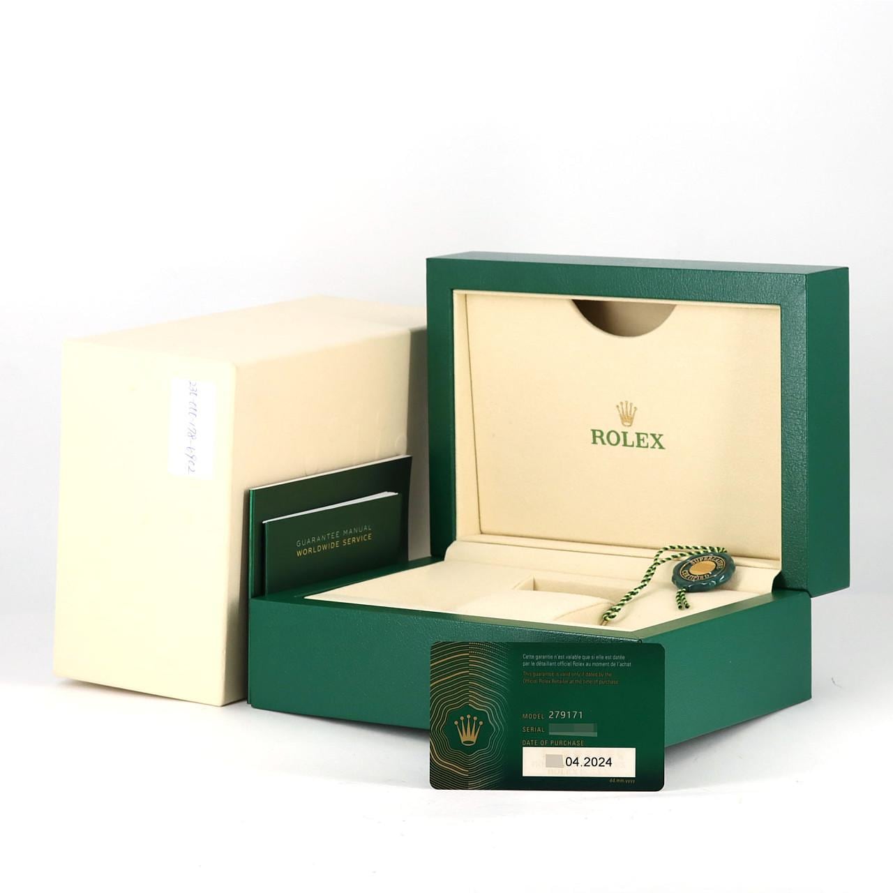 ロレックス デイトジャスト 279171NG SSxPG 自動巻 ランダム番