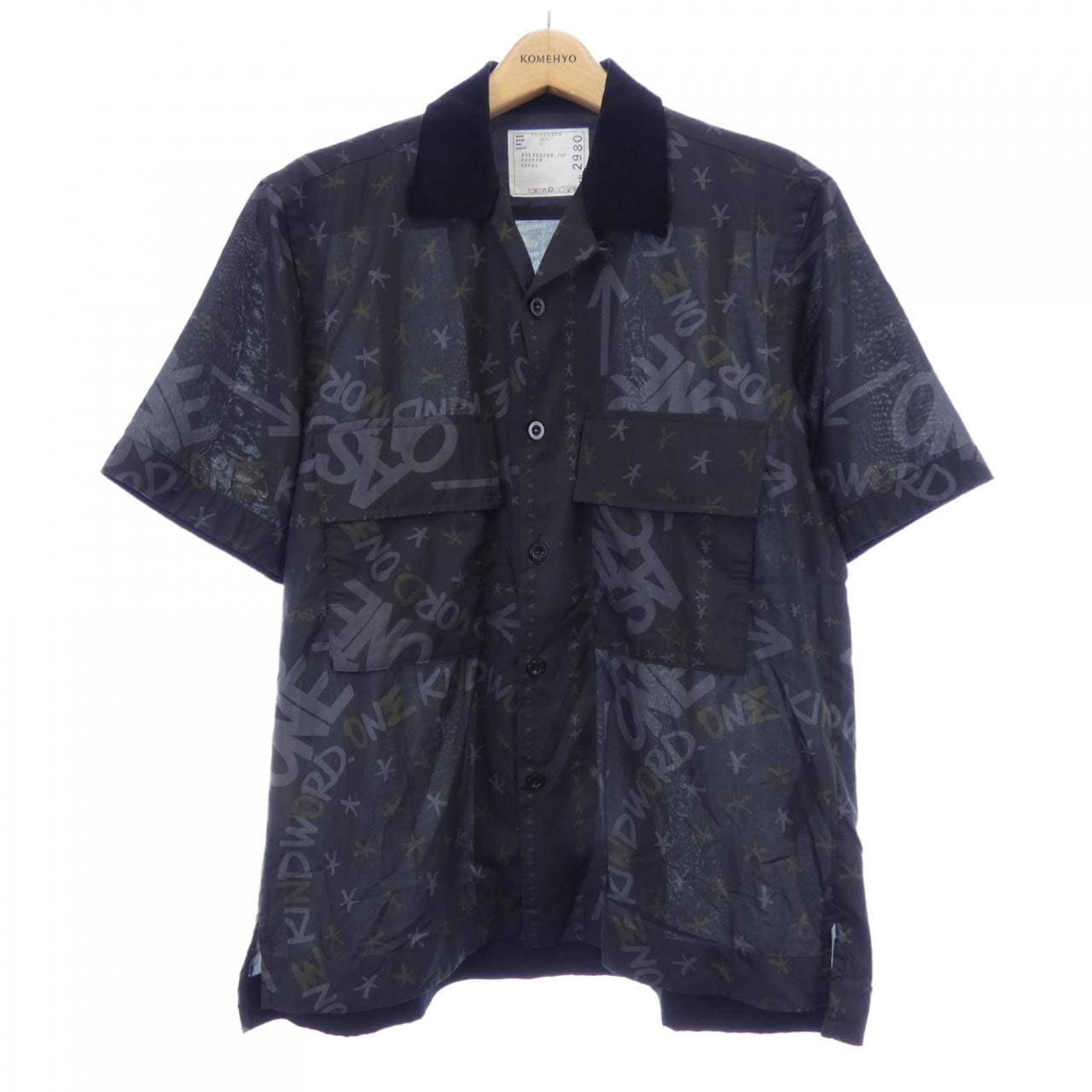 サカイ SACAI 23-02980M S／Sシャツ