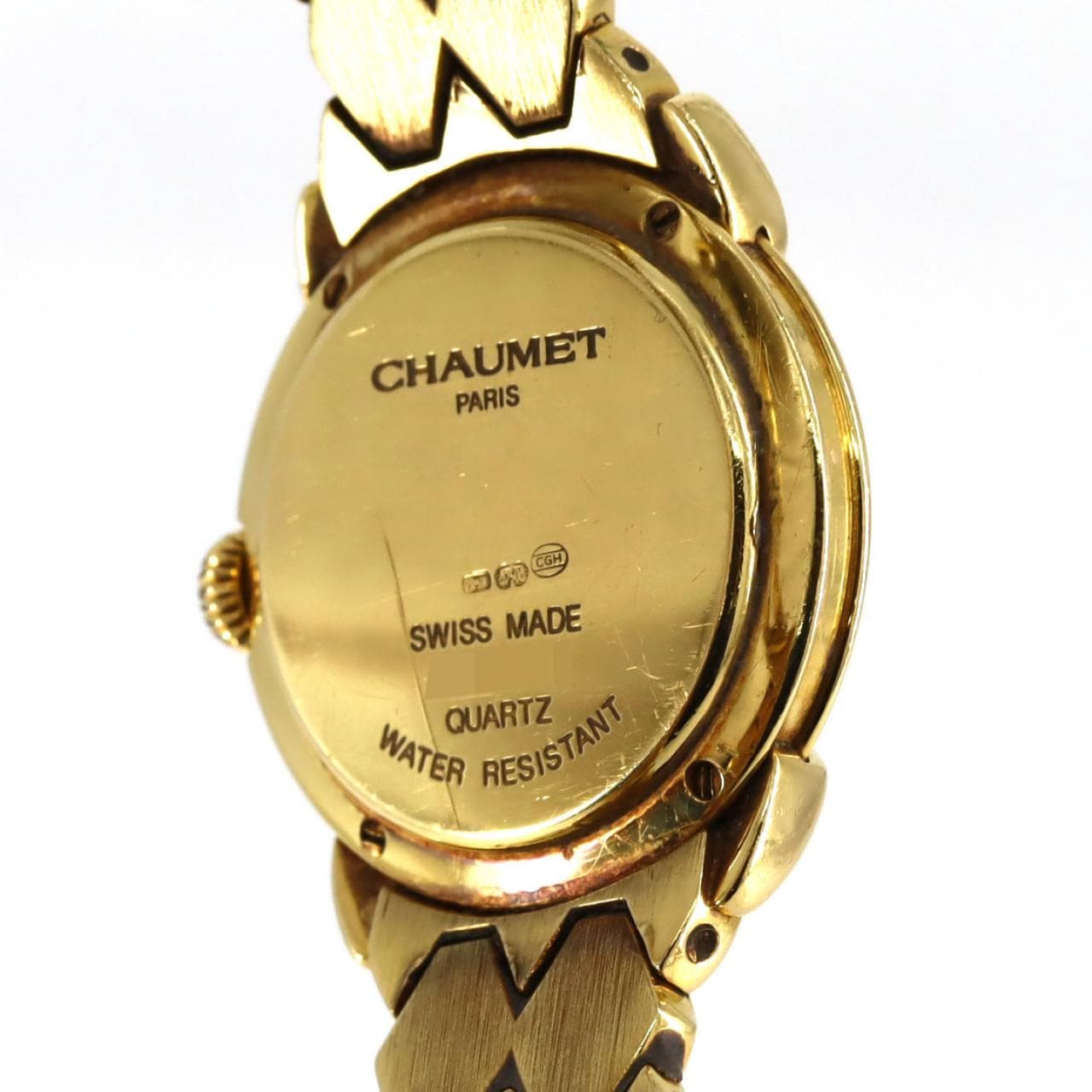 ショーメ グリフィス YG/D･ブレスD YG クォーツ