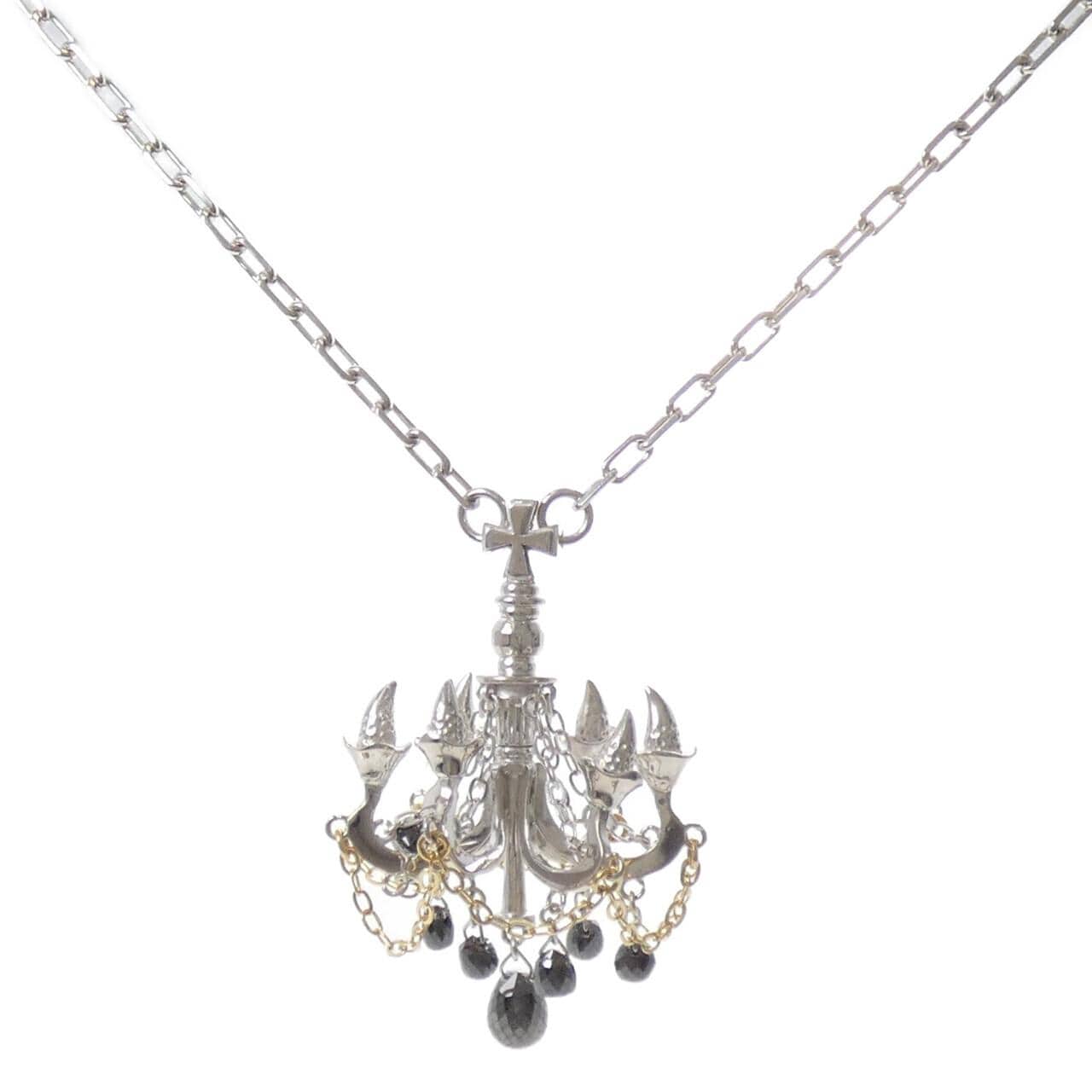 K10WG/K10YG/925 ダイヤモンド ネックレス