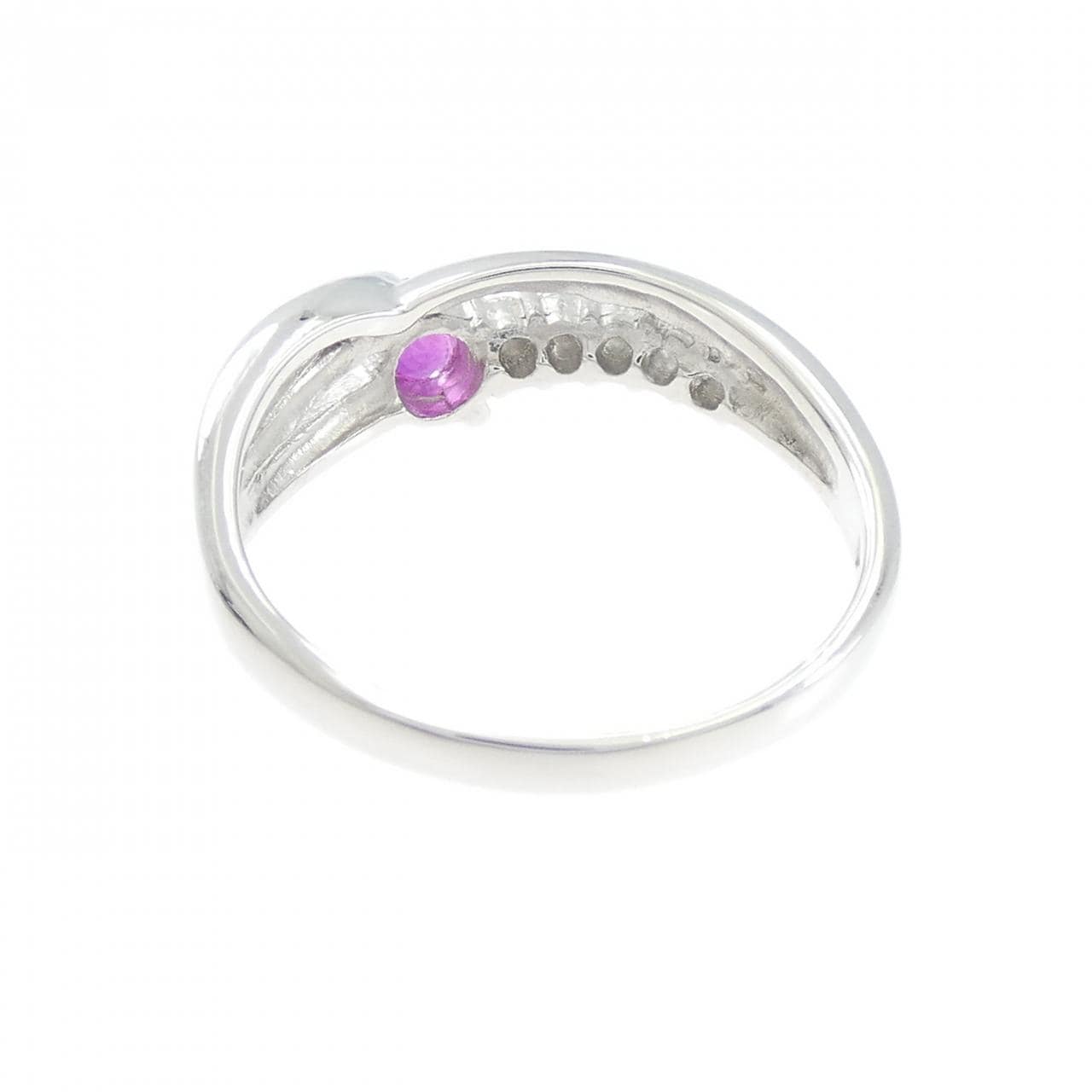 PT900 ルビー リング 0.24CT