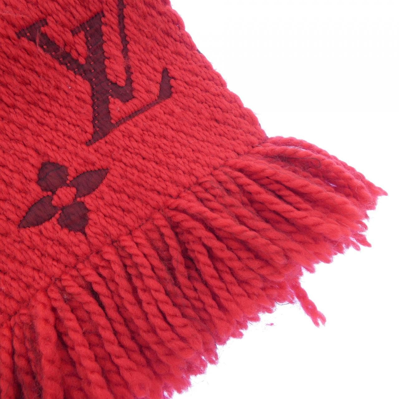 ルイヴィトン LOUIS VUITTON エシャルプ ロゴマニア M72432 MUFFLER