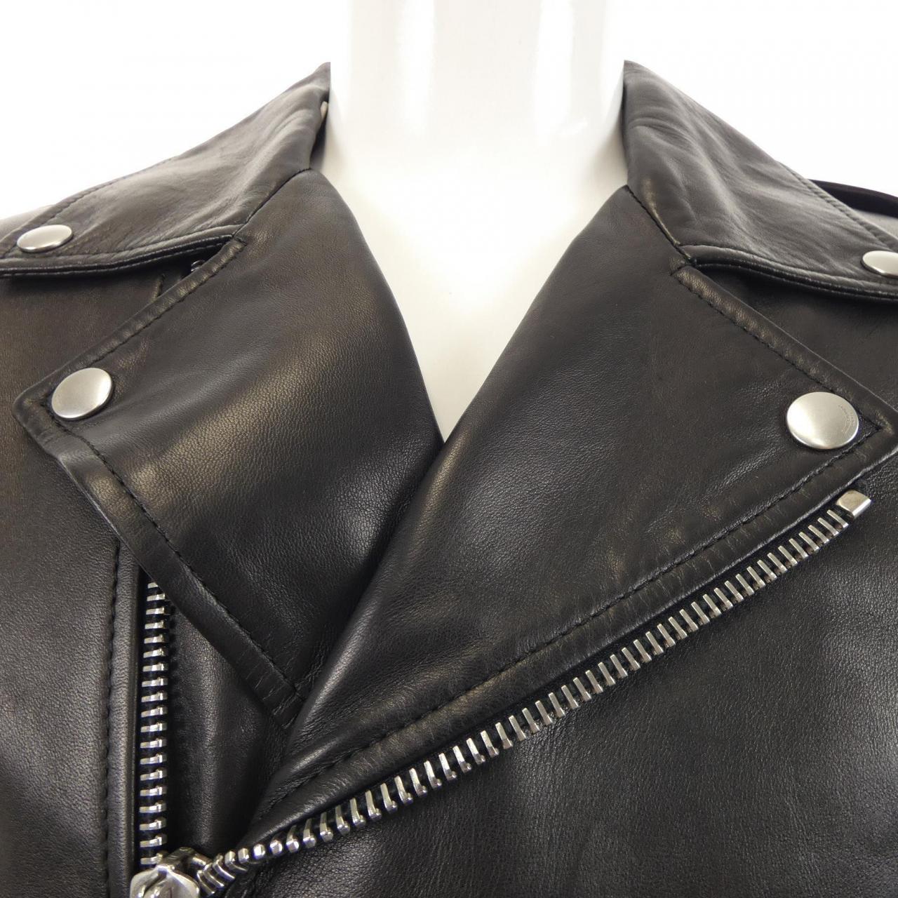 サンローラン SAINT LAURENT 397290 Y5YA1 レザーライダースジャケット