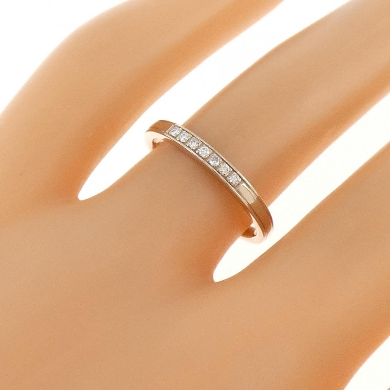 アガット ダイヤモンド リング 0.046CT