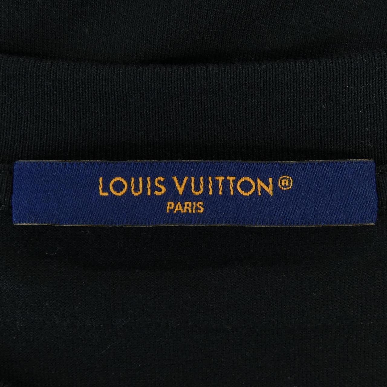 ルイヴィトン LOUIS VUITTON LVフェードプリンテッドロングスリーブTシャツ HOY31WNPG Tシャツ