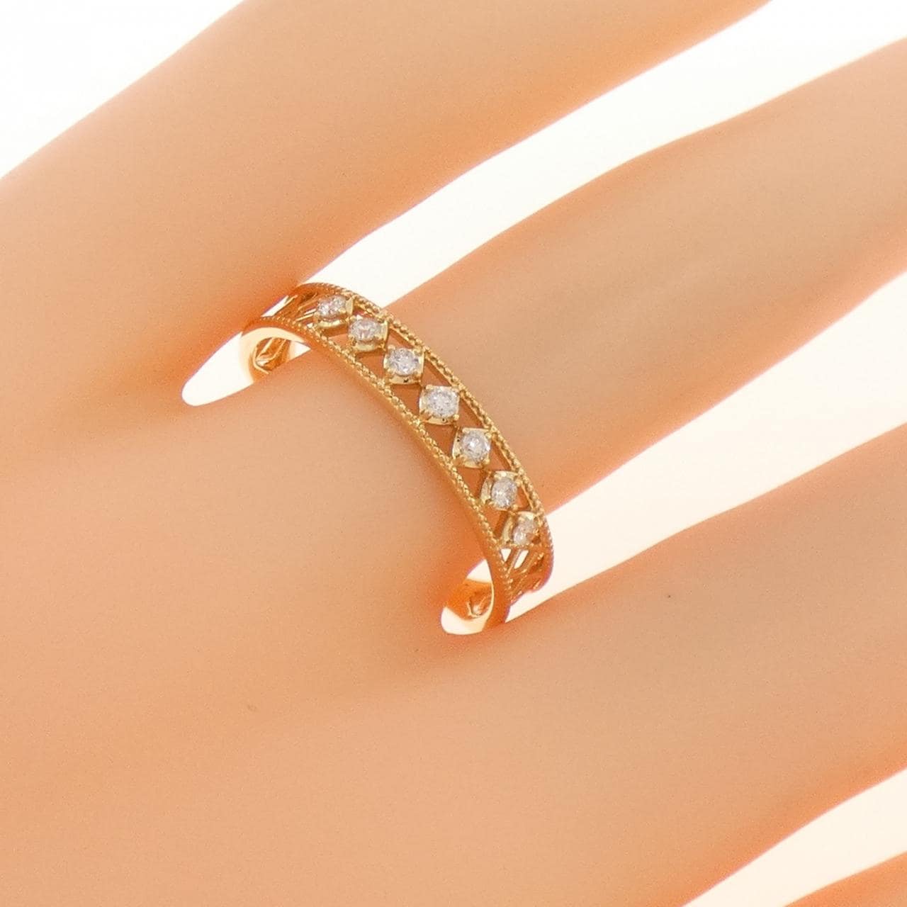 ヴァンドーム ダイヤモンド リング 0.1CT