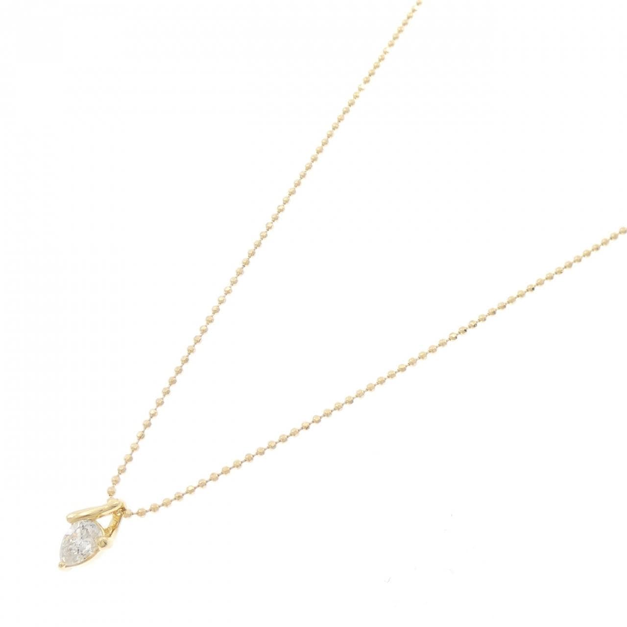 K18YG ダイヤモンド ネックレス 0.28CT