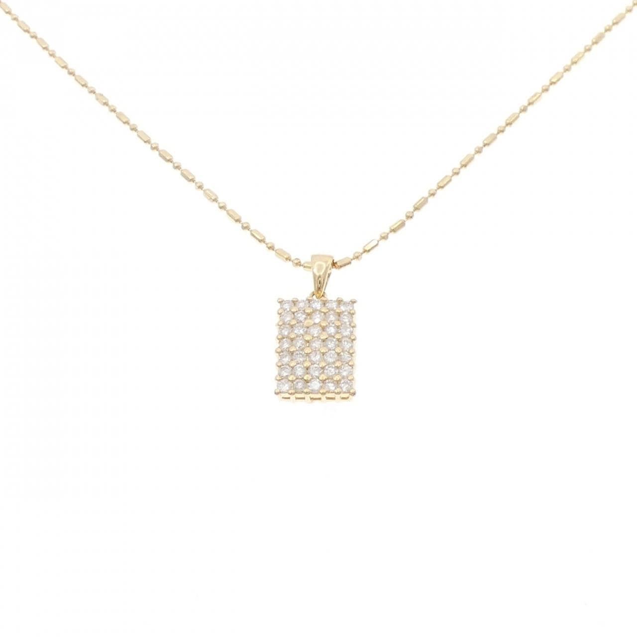 K18YG ダイヤモンド ネックレス 0.64CT