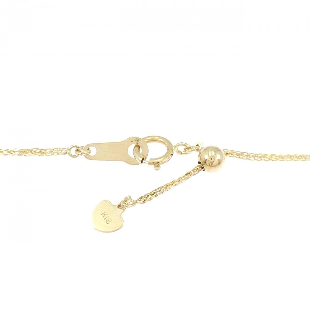 K18YG スノーフレーク ダイヤモンド ネックレス 1.50CT