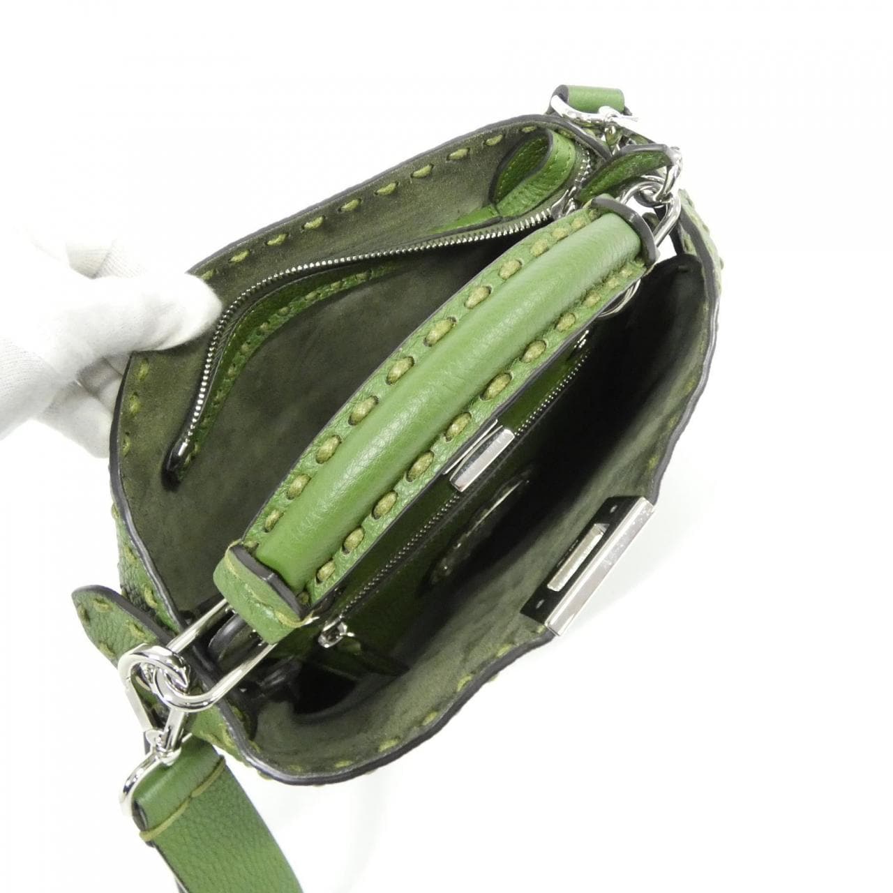 フェンディ SELLERIA ピーカ ブー ソフト スモール 7VA647 ATEK バッグ