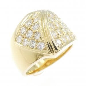 K18YG ダイヤモンド リング 1.48CT