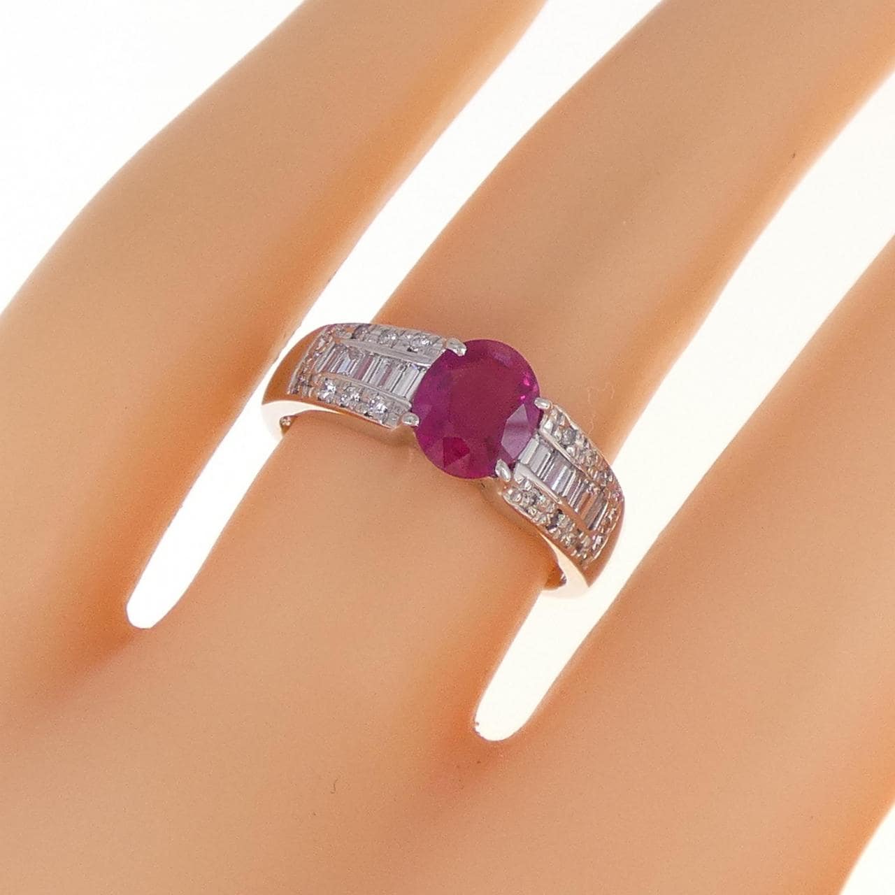 PT ルビー リング 0.94CT