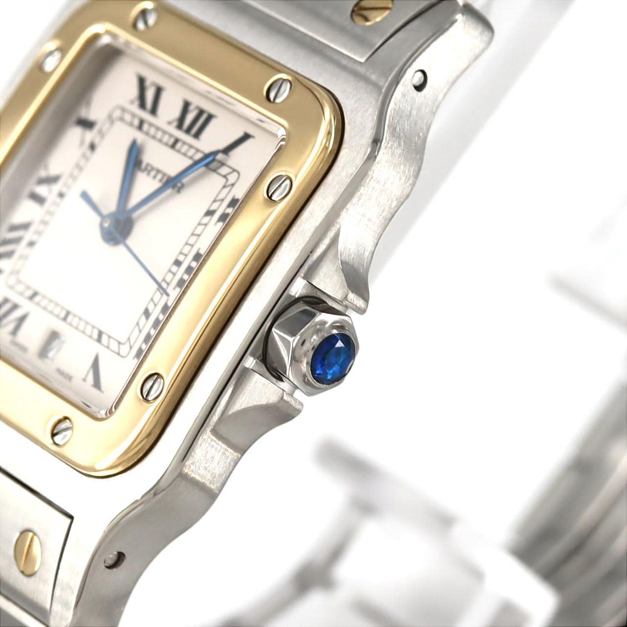 カルティエ サントスガルベLM コンビ W20011C4 SSxYG クォーツ