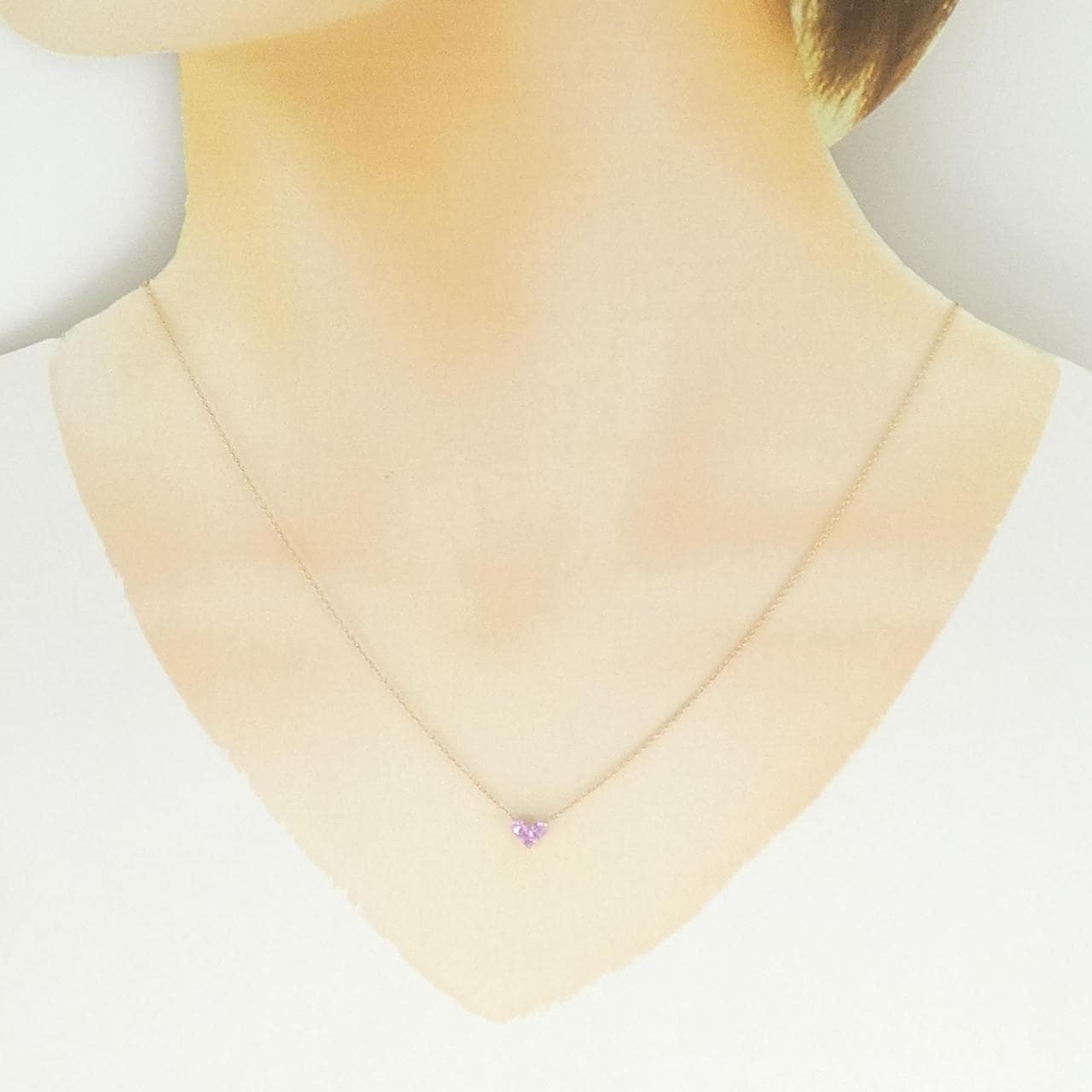スタージュエリー ミステリアスハート ネックレス 0.25CT
