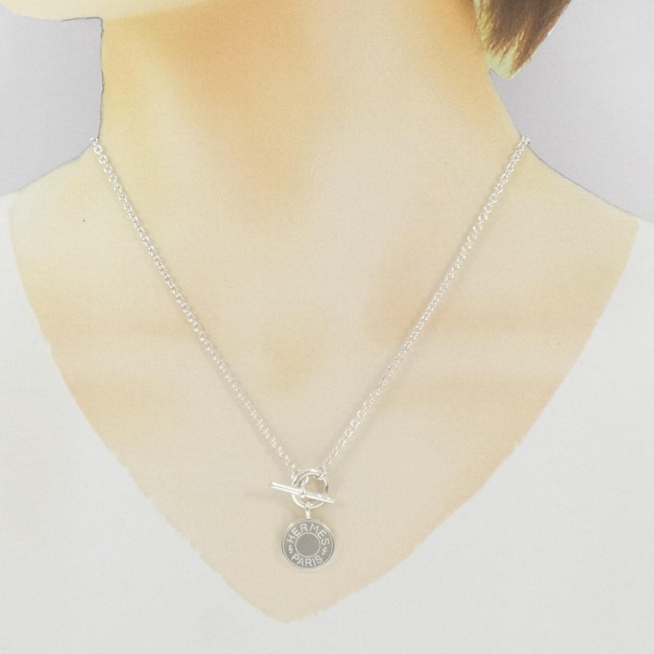 エルメス アミュレット H コンフェッティ ネックレス