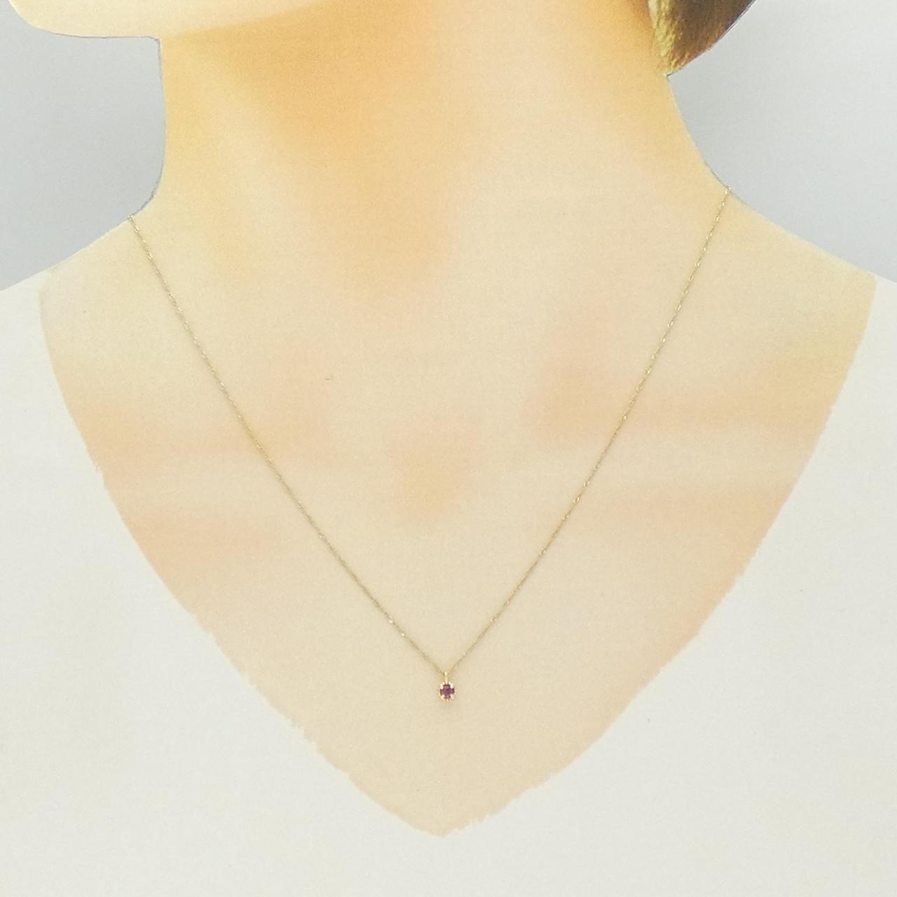 エテ ルビー ネックレス