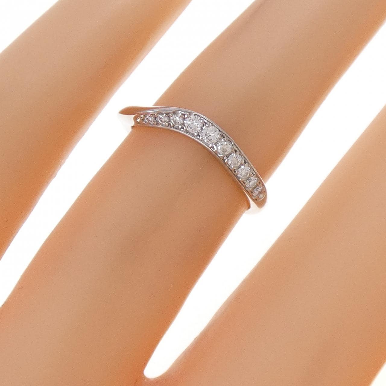 ミキモト ダイヤモンド リング 0.08CT