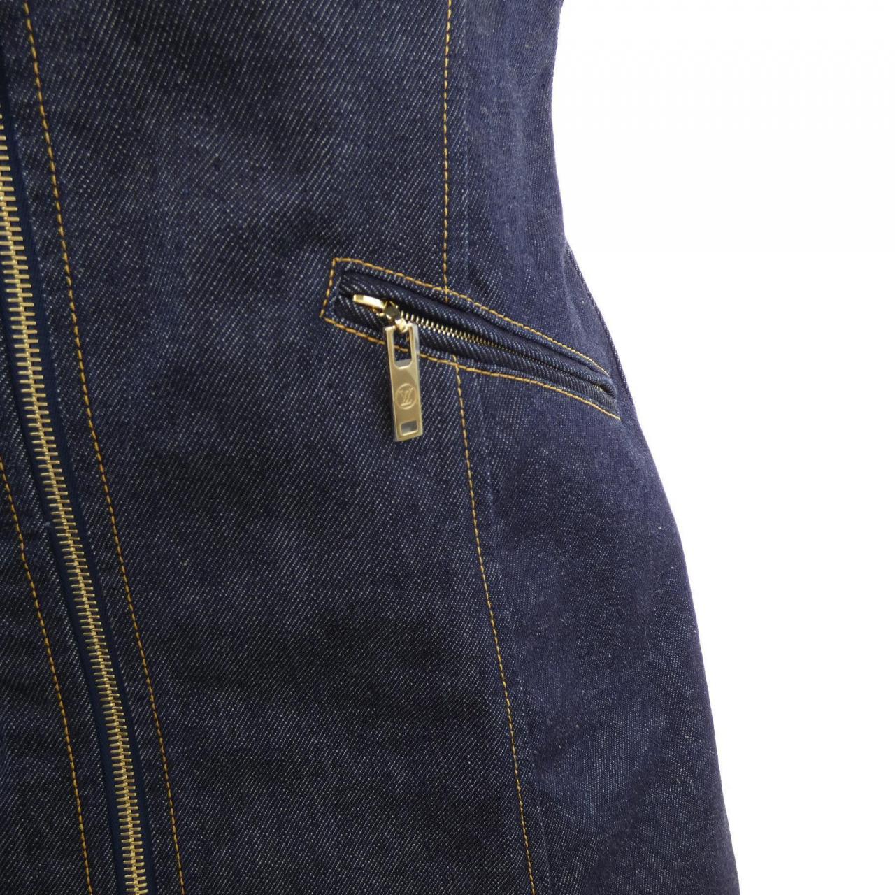 ルイヴィトン LOUIS VUITTON デニム ミニドレス FTDS50EFY ワンピース