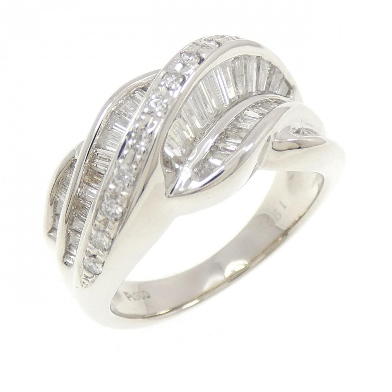 PT900 ダイヤモンド リング 1.90CT