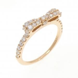 ポンテヴェキオ リボン リング 0.35CT