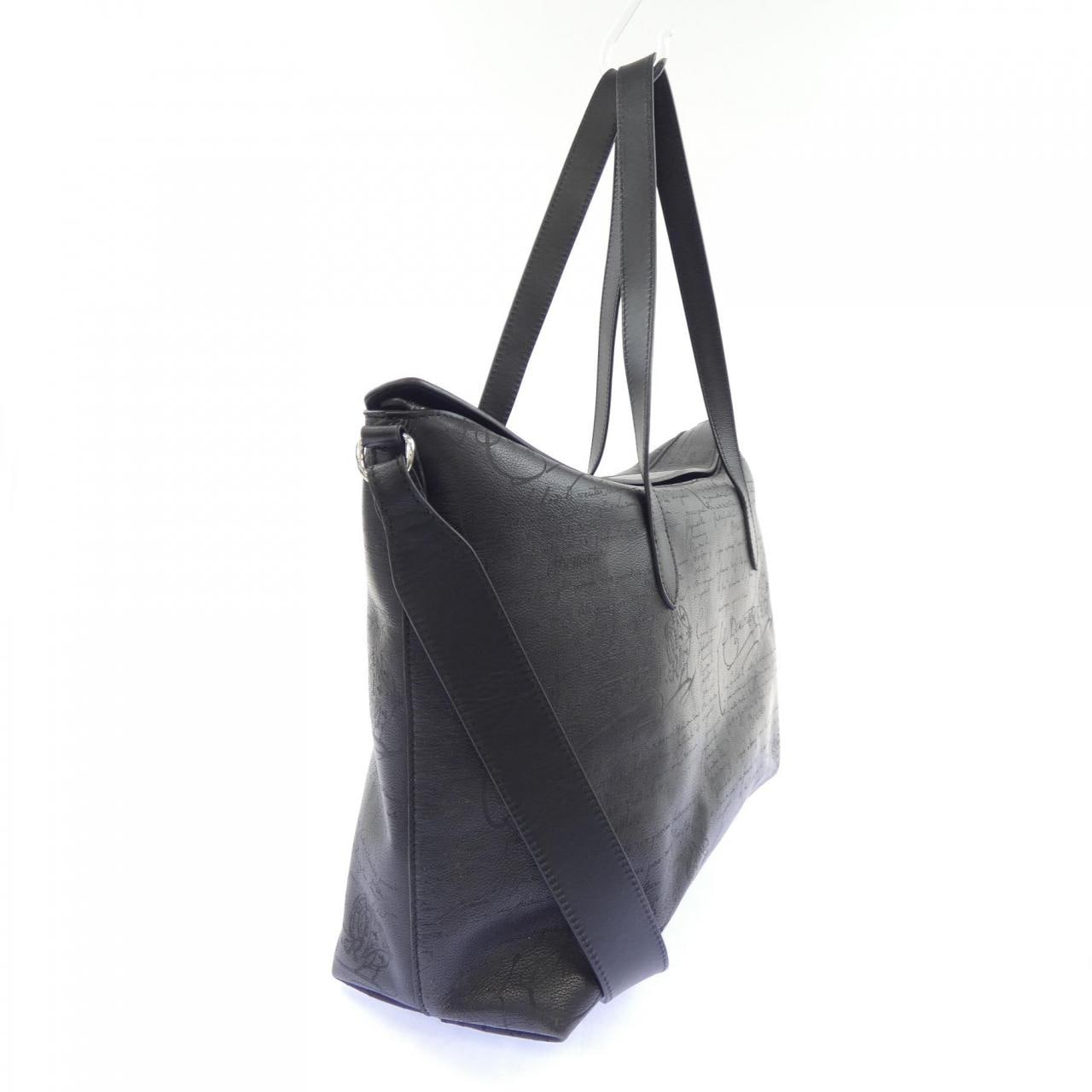 ベルルッティ Berluti レイトアワースクリットソフトレザーショッパー BAG