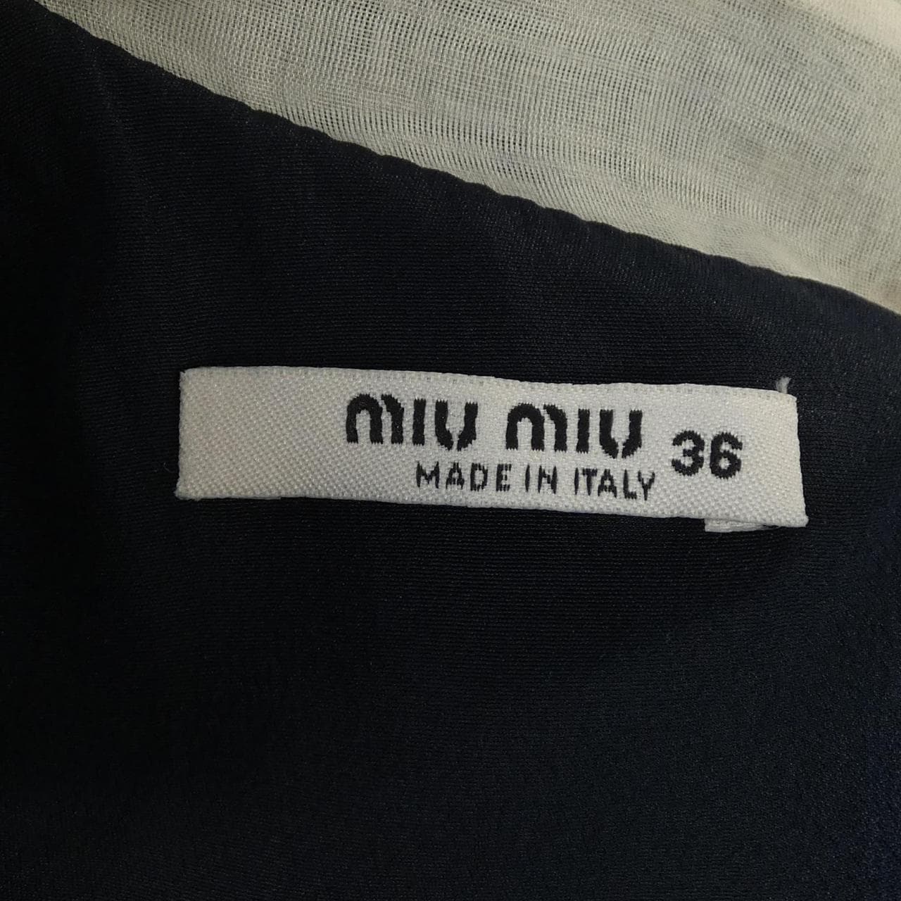 ミュウミュウ MIU MIU MF2224 B21 ワンピース