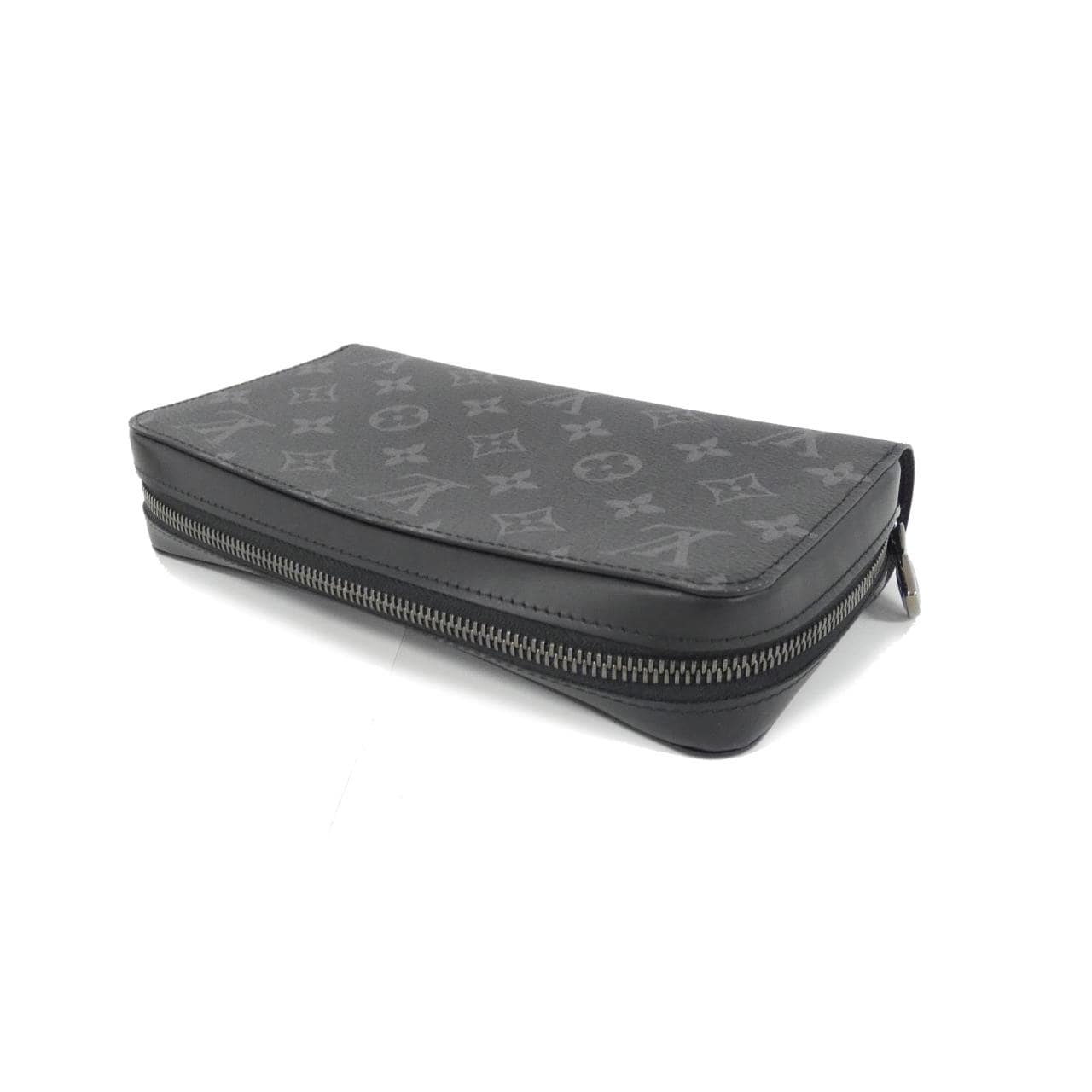 LOUIS VUITTON Monogram Eclipse Zippy XL M61698 Wallet