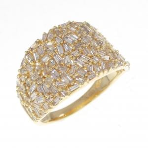 K18YG ダイヤモンド リング 1.40CT