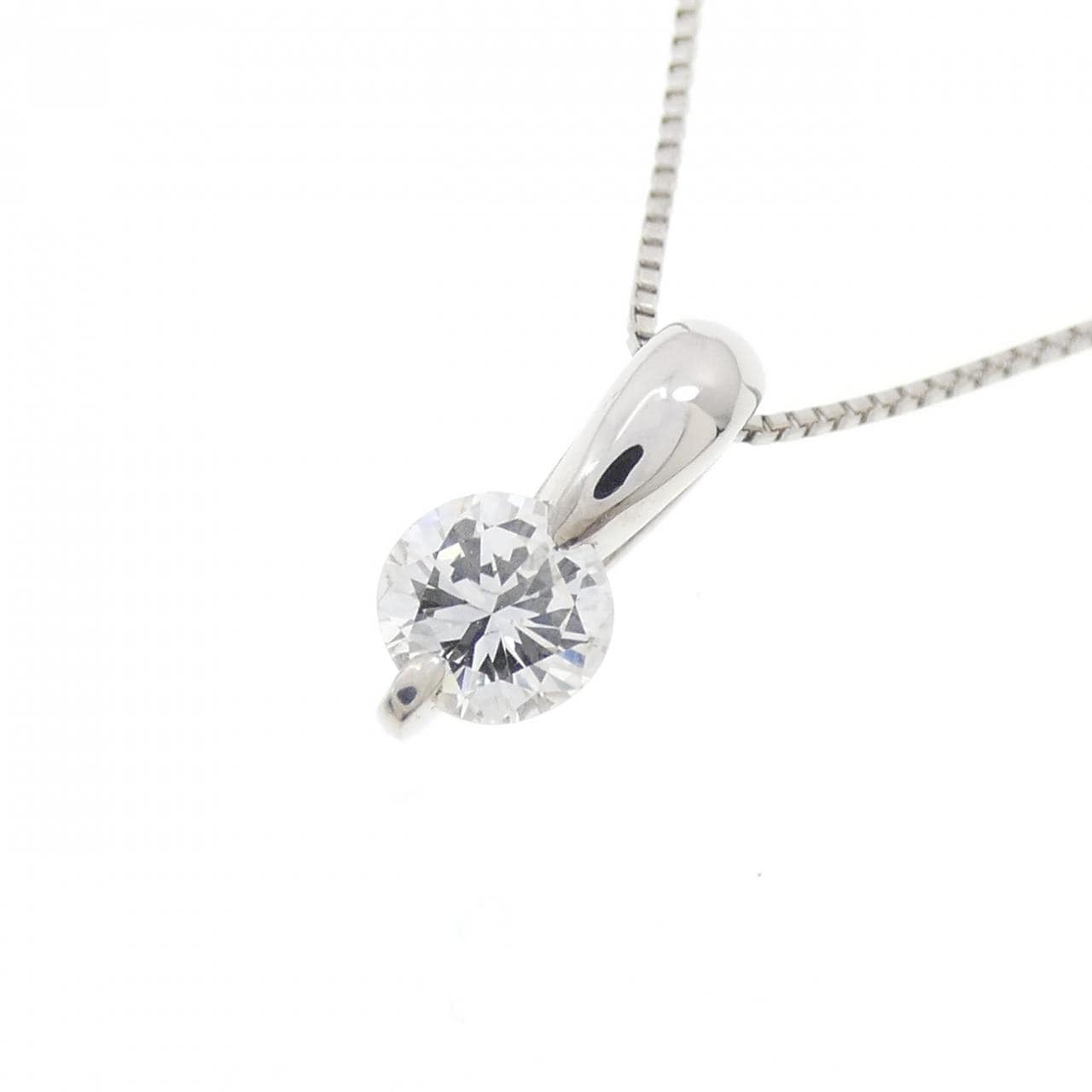 PT900/PT850 ダイヤモンド ネックレス 0.30CT