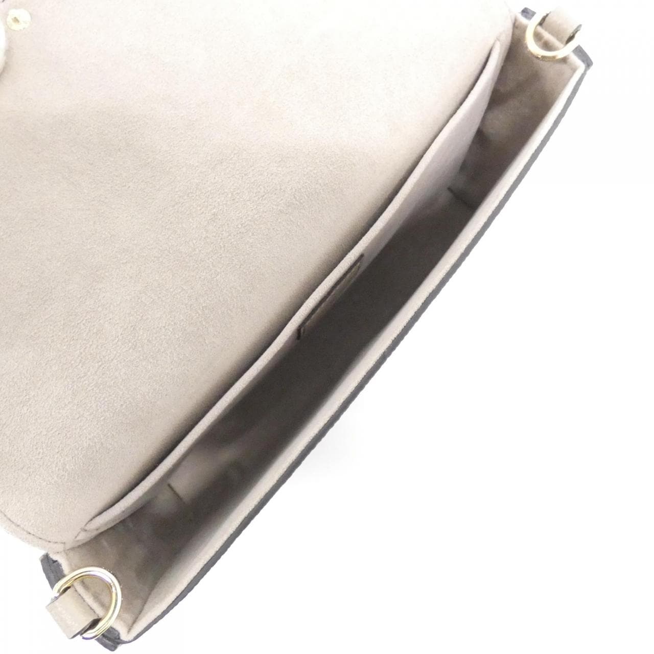 LOUIS VUITTON Bicolor Monogram Empreinte Pochette Felicie M82610 Shoulder Bag
