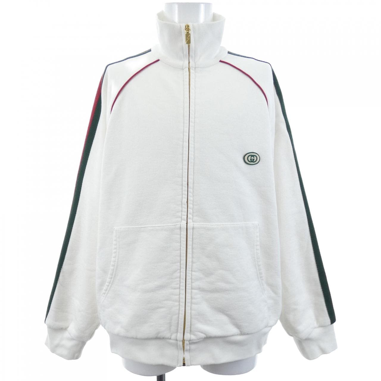 グッチ GUCCI ウェブ付ジャージージップアップジャケット 625405 XJCOE ブルゾン