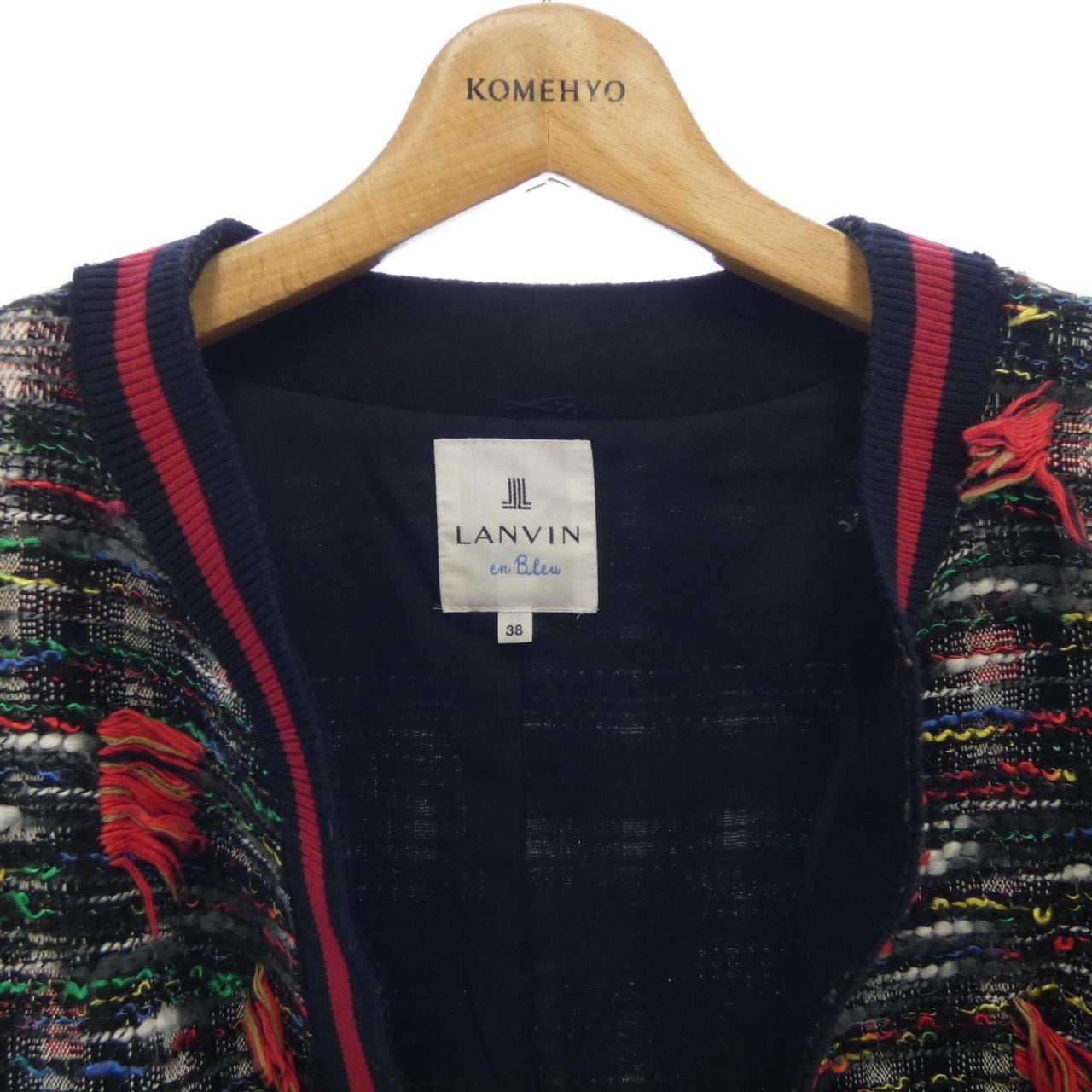 ランバンオンブルー LANVIN en Bleu カーディガン