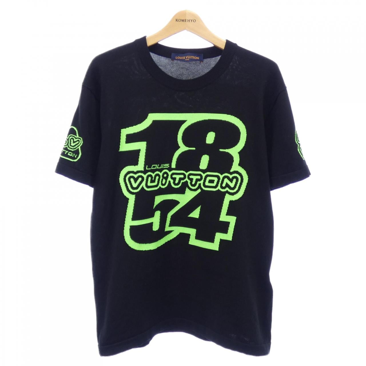 ルイヴィトン LOUIS VUITTON LV 1854グラフィックニットTシャツ HNN78WZTD Tシャツ