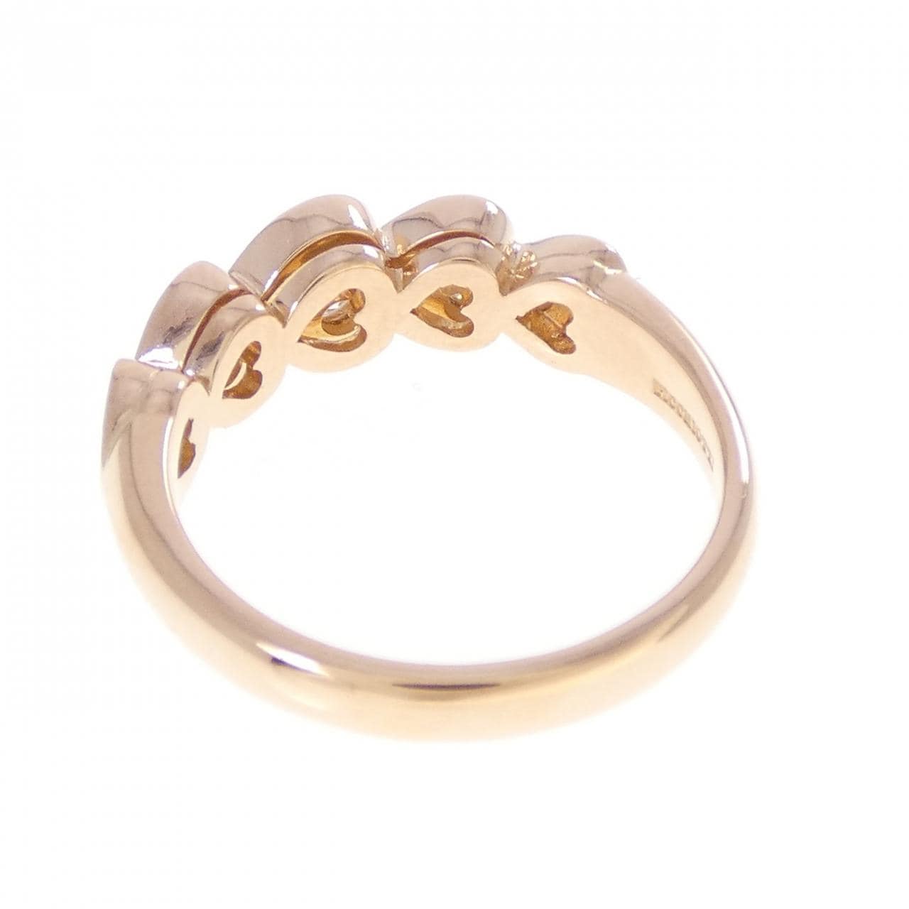 ピキョッティ ハート ダイヤモンド リング 0.41CT