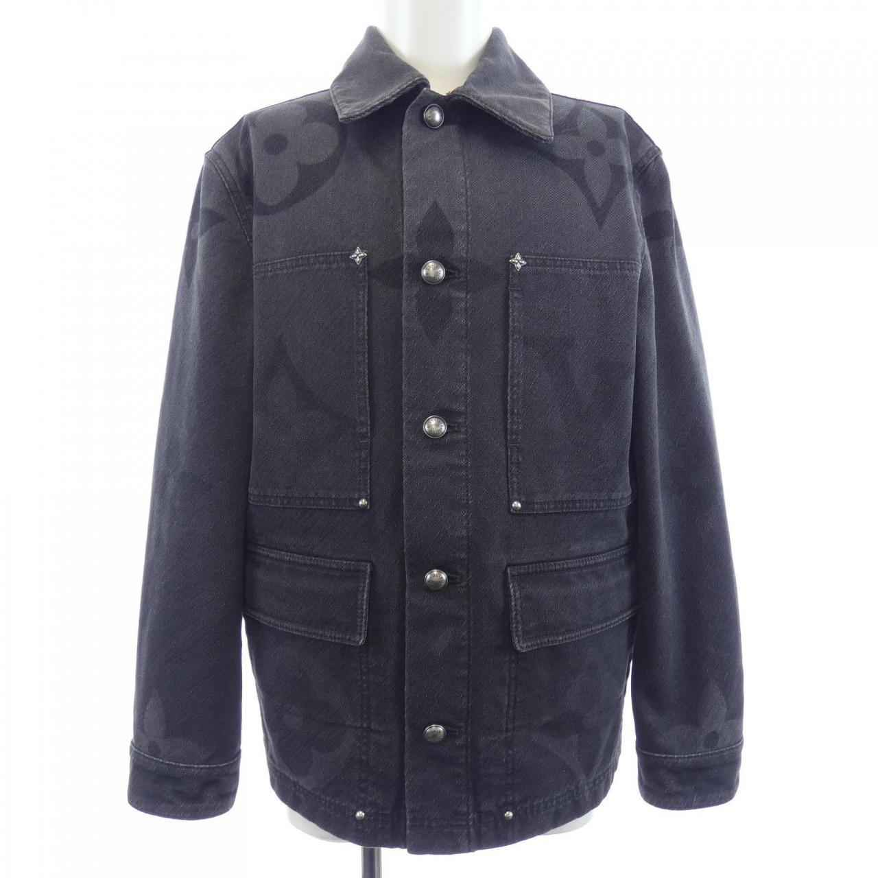 ルイヴィトン LOUIS VUITTON モノグラムデニムブルゾン HSA15WOWZ デニムジャケット