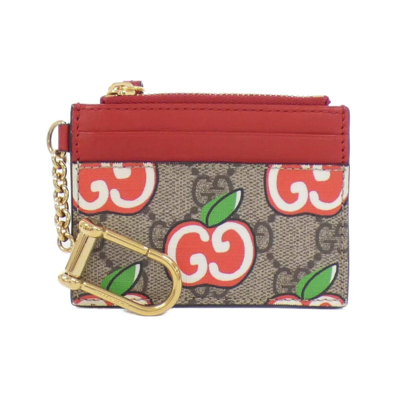 Gucci GG APPLE 624903 2BQAG Coin & Key Case