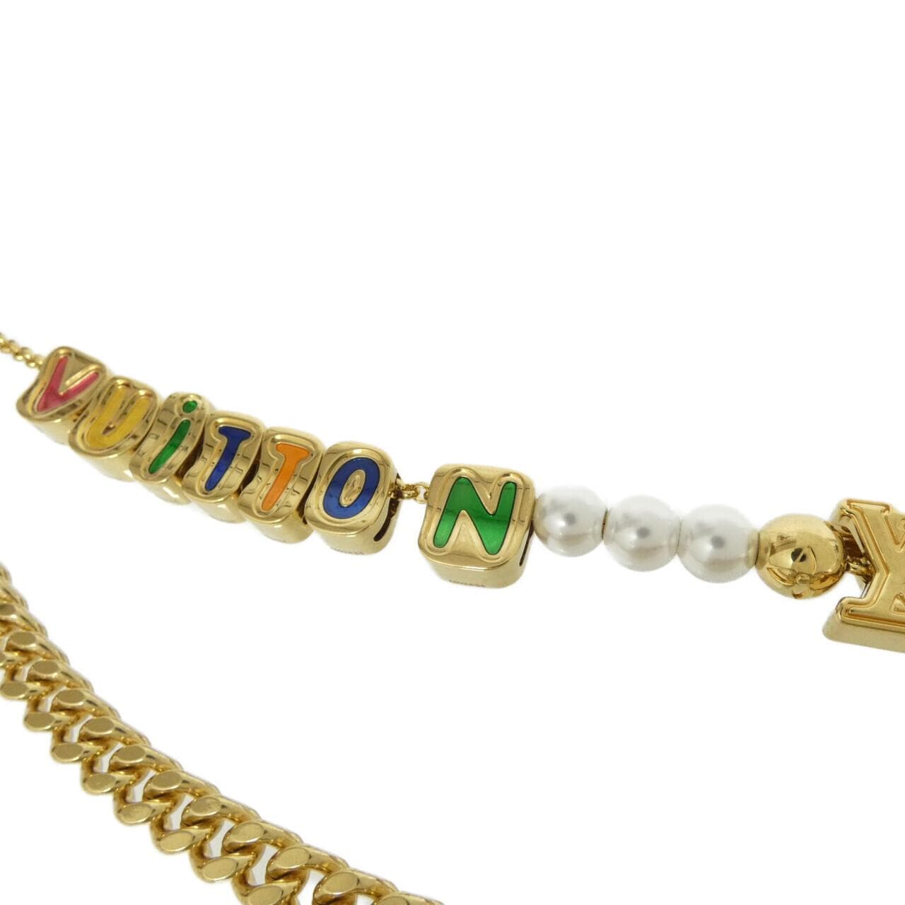 ルイヴィトン チェーン ベルト ヴィトン M02434 バッグチャーム